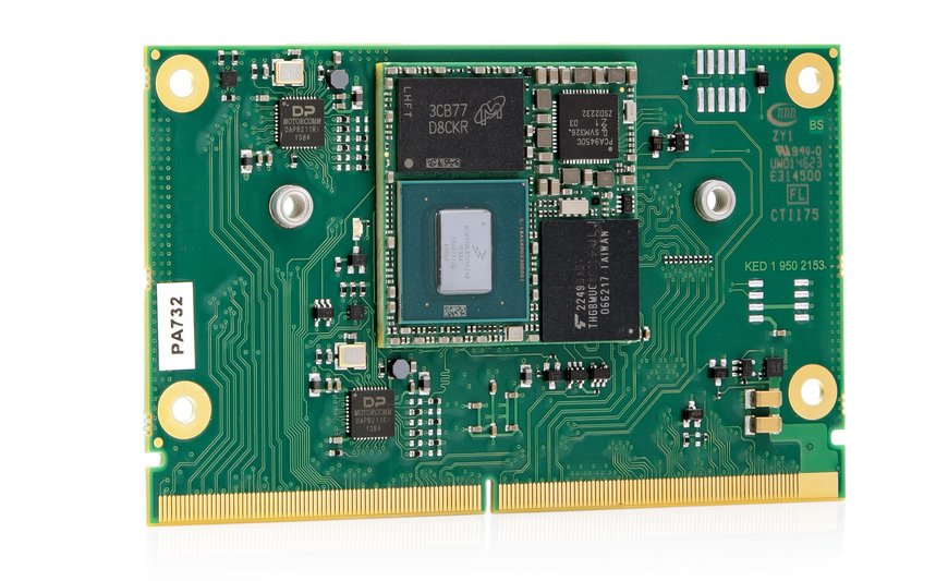 New SMARC module from Kontron based on the powerful quad Arm® i.MX8M Plus processor